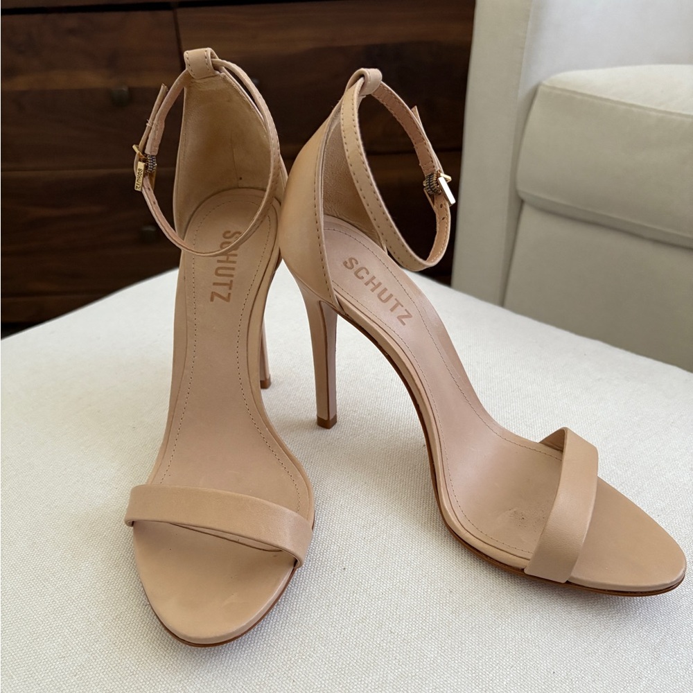 Schutz Women's Tan Heels